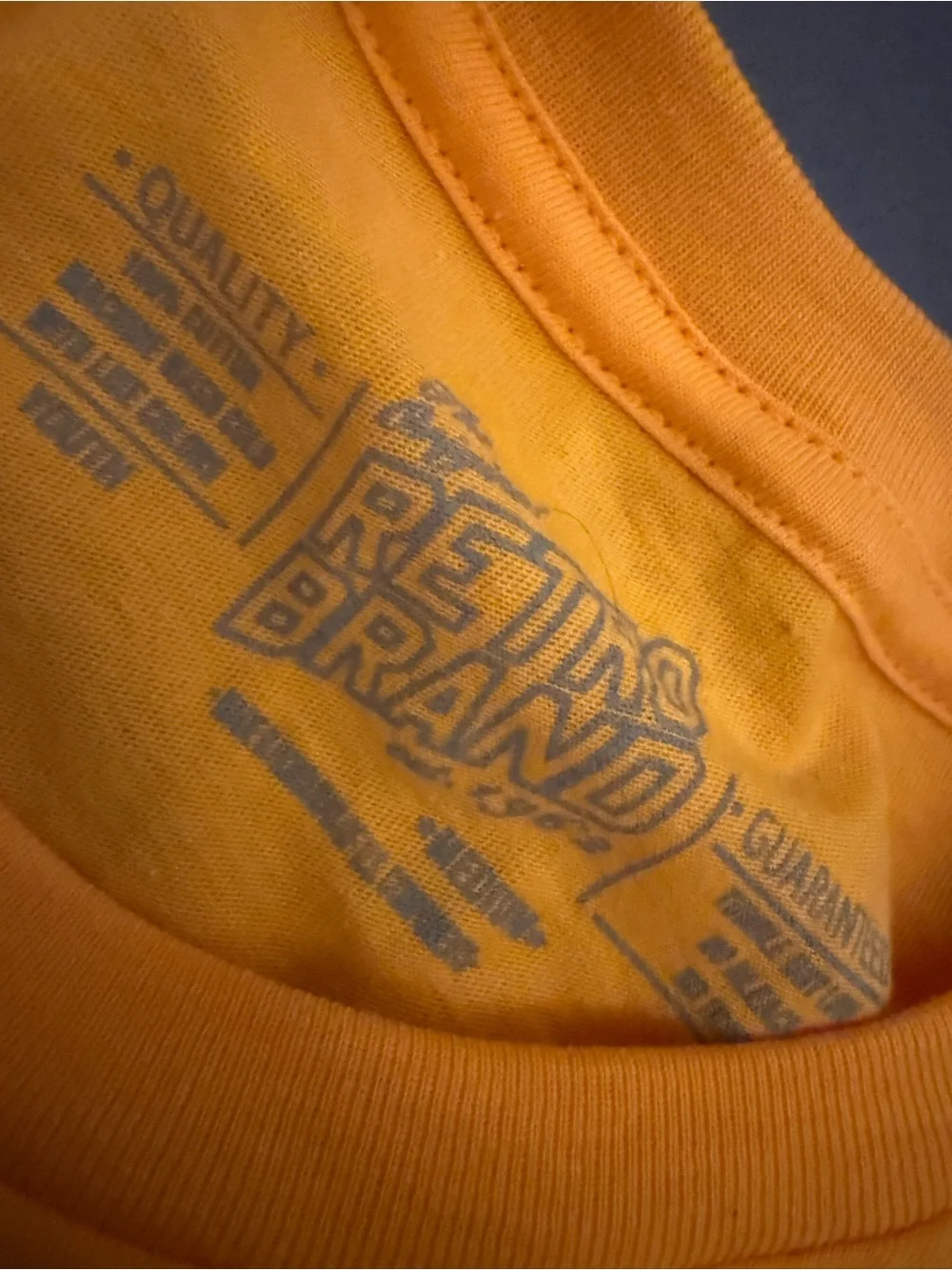 Kids LA Graphic Tee in Bright Yellow